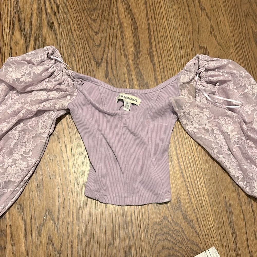 URBAN OUTFITTERS gorgeous princessy corset lace top